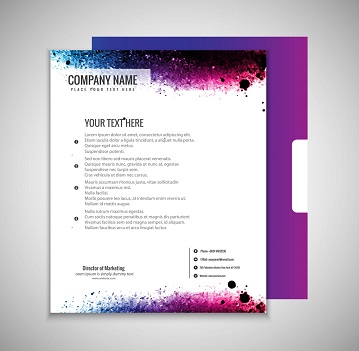 Spot-UV Letterhead