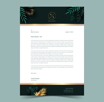 Premium Letterhead